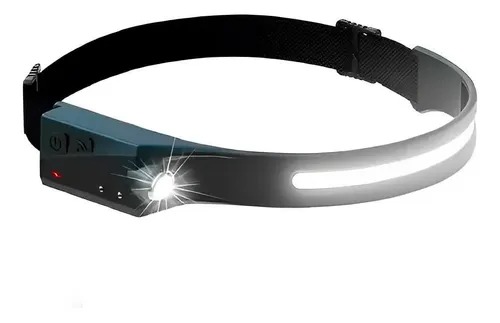 Linterna Frontal Recargable Led Sensor